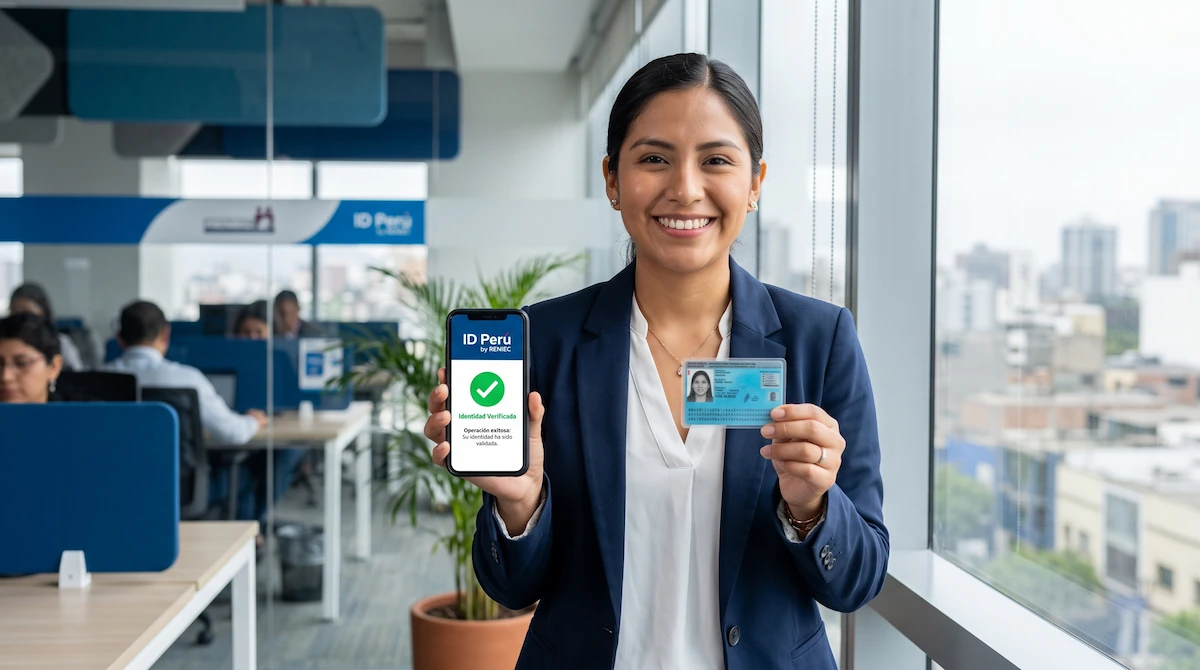 Validación biométrica de identidad con ID Perú de RENIEC para certificado digital